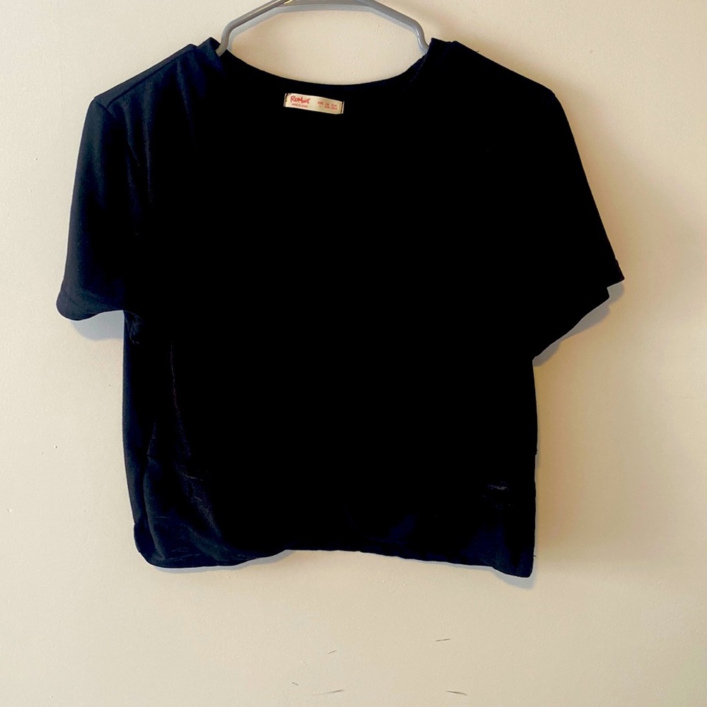 Black shirt